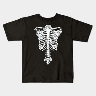 cracked skeleton costume Kids T-Shirt